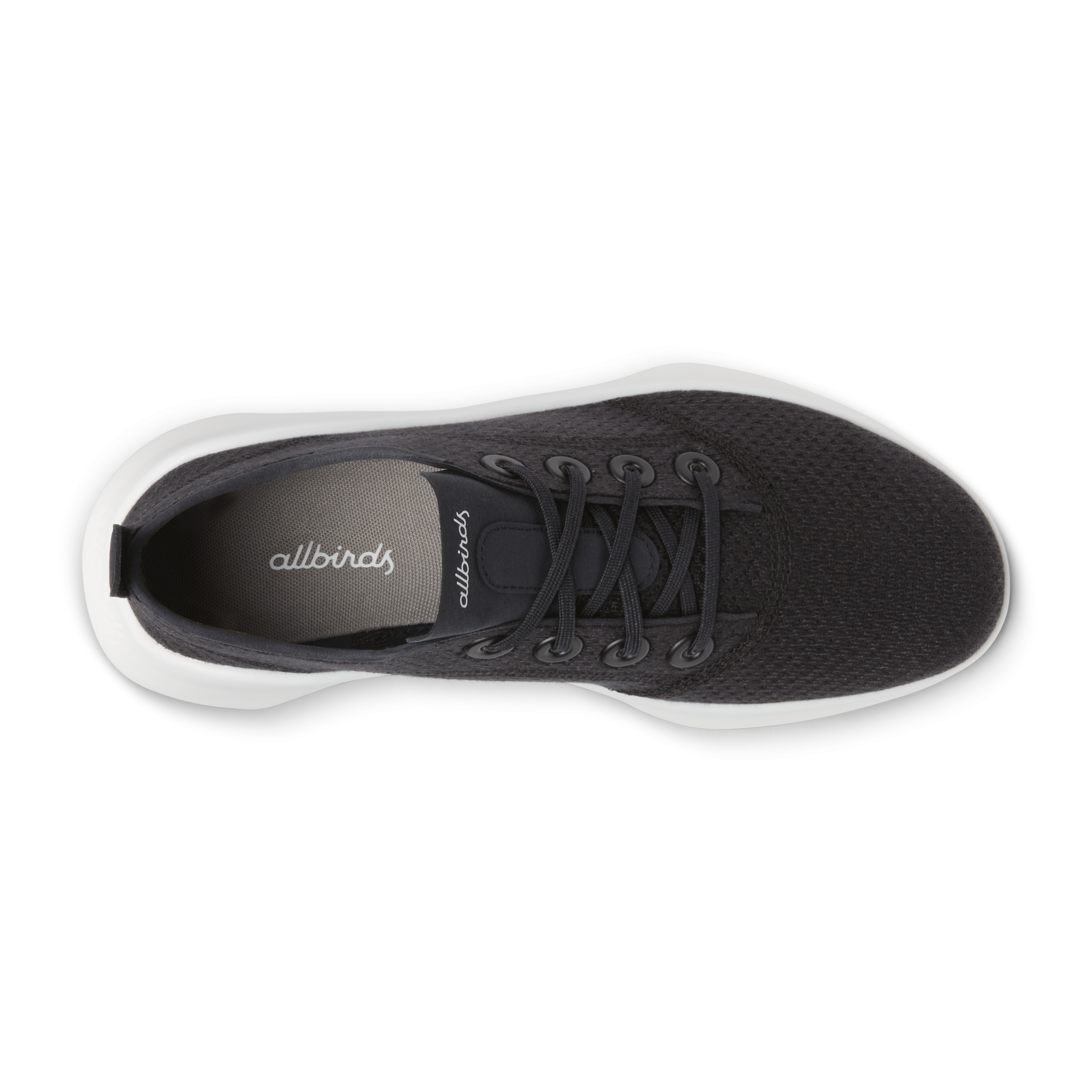 Women's SuperLight Tree Runners - Natural Black/Dark Grey (Blizzard Sole) - Image 3